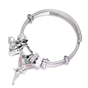 Stainless Steel Jewelry DIY Charm Bracelet For Women,Kids Lovely Bracelets